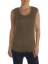 Free People Ob514530 Surplice Back, Sleeveless Tank Top